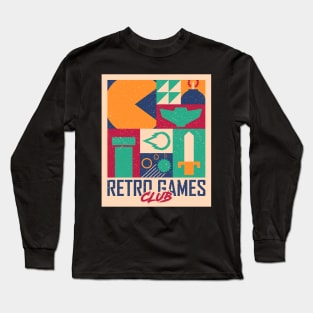 Retro Games Club Long Sleeve T-Shirt